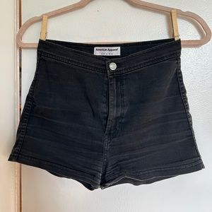 American Apparel Hot Shorts - Black